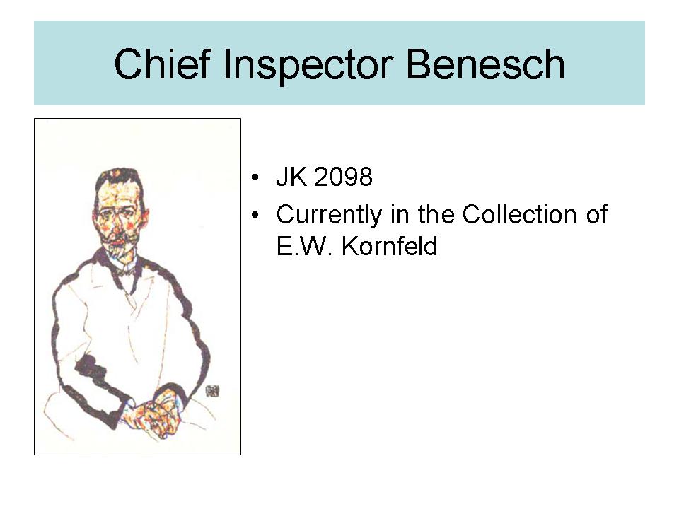 Chief Inspector Benesch